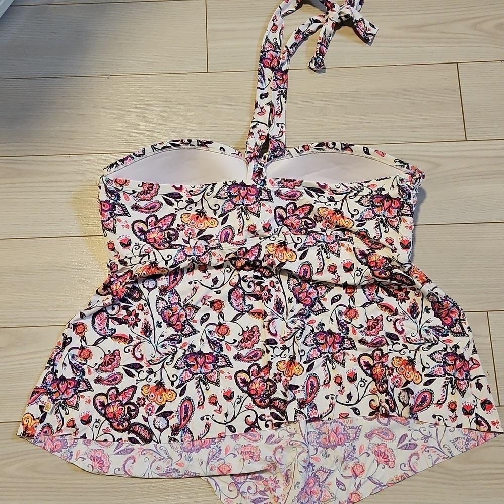 XL Plus Size Womens Swimsuit Top Brand New La Vie En Rose - Picture 2 of 3